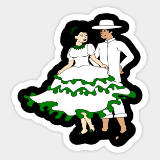 dancers Sticker